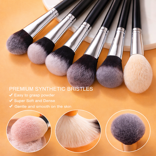 BEILI 20 Pcs Super Soft Makeup Brush Set – Professional, Versatile & Luxuriously Soft | Black