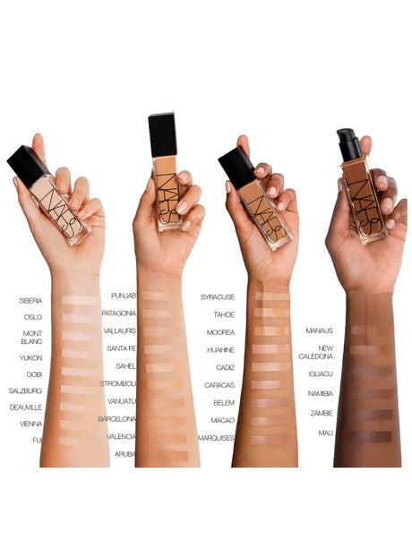 Authentic Nars Natural Radiant Foundation with Pixi Blusher combo